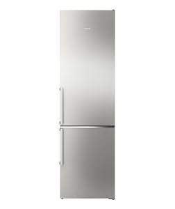SIEMENS KG39NAIAU, iQ500, Freistehende Kühl-Gefrier-Kombination, Gefrierbereich unten, 363 l, Total noFrost, hyperFresh, extrem leise, LED Beleuchtung, 203 x 60 cm, Gebürsteter Stahl AntiFingerprint