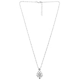 Ipetboom Collar Luminoso para Mujer Colgante Elegante, Diseño Minimalista Ajustable para Uso Diario y Eventos de Yoga