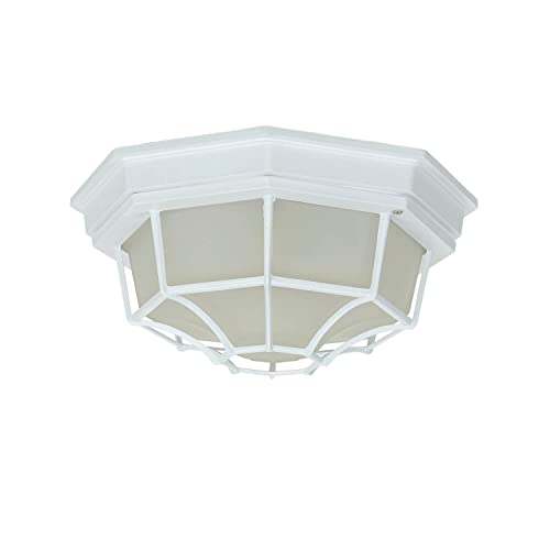 Plafonnier extérieur E27 60W luminaire rustique terrasse balcon - 4