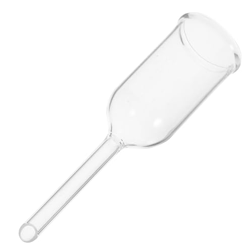 NAMOARLY Scientific Funnel Tool Round Bottom Glass Filtration Funnel Multipurpose Lab Tool for Students