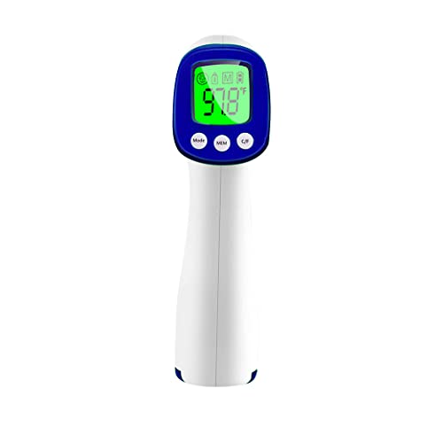Image of Infrared Forehead Thermometer, Infrared Thermometer for Adults, Non Contact Forehead Thermometer with Digital LCD Display Fever Alarm, Accurate Reading Body Temperature & Surface of Objects Use