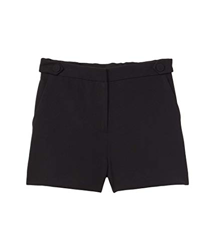 MILLY Girl's Aria Cady Shorts (Big Kids) Black 16 Big Kid