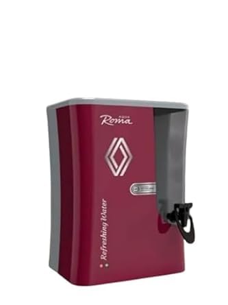 Aqua Roma Water Purifier with RRO + UV + Copper + Alkaline Filter gives Pure Mineral Water | LED Indicator | Storage – 9 Ltr Capacity 15 Ltr Per Hr. Cherry Red-image-35