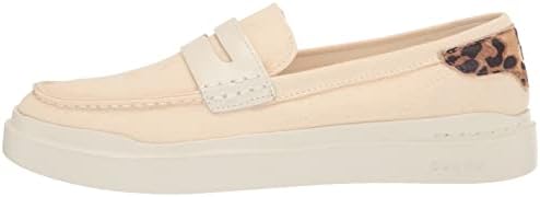 Cole Haan mens Grand Pro Rally Canvas Loafer Sneaker, Natural Cotton/Leopard Print, 11 US | Image 7