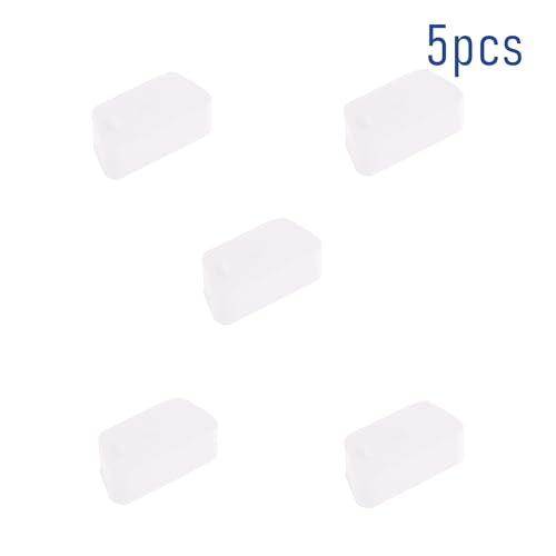 Image of 5 PCS VGA /DB9 Port Anti-dust Plugs, Silicone Covers Caps Stoppers, Port Protector for RS232, HDB15, DB9, 0.59 x 0.28 (LxW)
