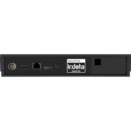 TELESTAR digiHD TT 7 IR – DVB-T2 & DVB-C Combo-Receiver (Kabelreceiver und DVB-T2 Receiver in einem, Aufnahmefunktion, Mediaplayer) – Schwarz