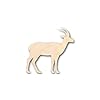 Unfinished Wood Antelope Shape Animal Wildlife Craft up to 46" DIY 8" / 1/4" #1