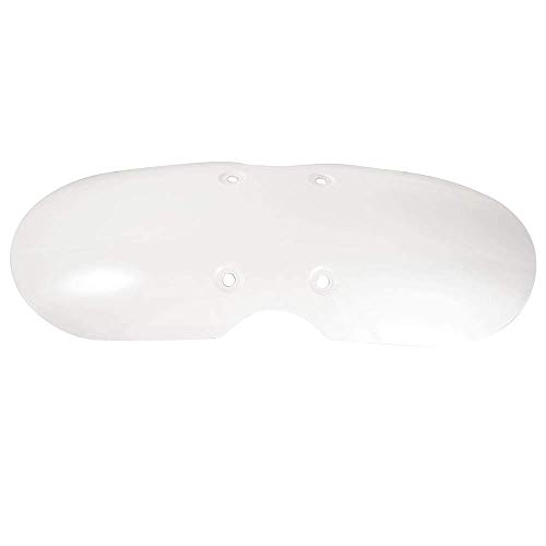 Nawenson Cafe Racer Short Front Fender Motorcycle Mudgaurd Mudflap Cover Guard for Air Cooled Bonneville / T100 / Scrambler/Thruxton 900 2001-2016 (White)