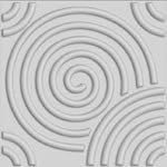 Circle Design Glue on 3D Wall Panel - Box of 10 Piece (26.67sqft)