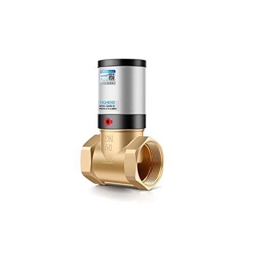 Image of JNVFTCUX 1Pcs 2 inch Q22HD Normally Closed 2/2 Way Pneumatic Brass Air Control Valve Oil Valves(Normally Closed)