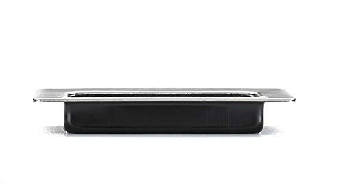 Tirador moderno de cromo cepillado de 39 mm para muebles elegantes 4