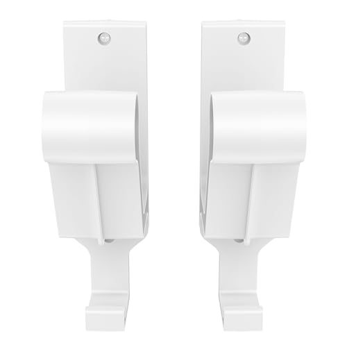 Pack of 2 Wall Mount Headphone Holder Lightweight Hanger Mounted with Screws Save Space Designs Storage Rack Headsets Hanger