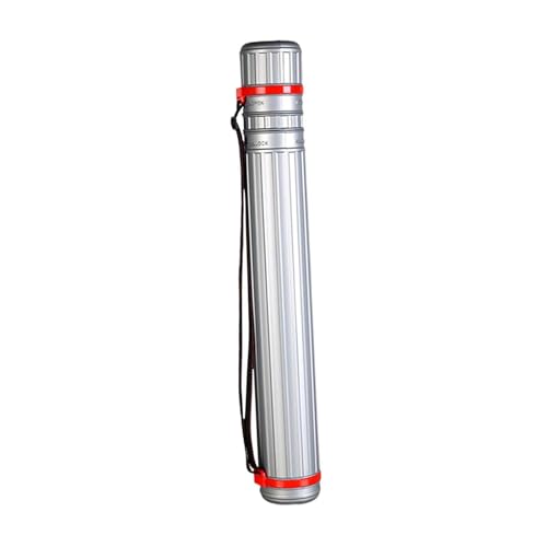 Oshhni Tubo de póster Tubo de Transporte de Carteles de Arte Extensible con Correa, Tubo de redacción de Arte telescópico portátil para el póster de Papel de