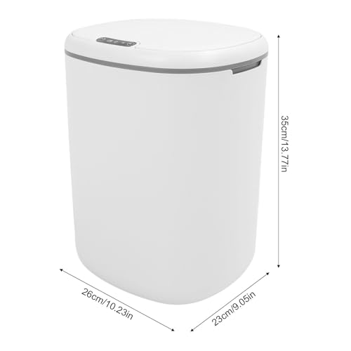 Bote de basura inteligente con sensor 18L capacidad miniatura 4