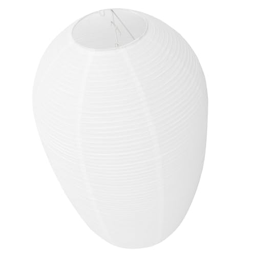 DECORNIJIA 白色和紙ランプシェード 和風吊り下げライト 省エネ紙ランタン リ