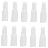 SAFIGLE Reemplazo de Cuentas de de Sombrilla 10 Cuentas de Plástico para Sombrillas de Lluvia o Sol Cubiertas de Hueso para Reparación de Sombrillas Rectas