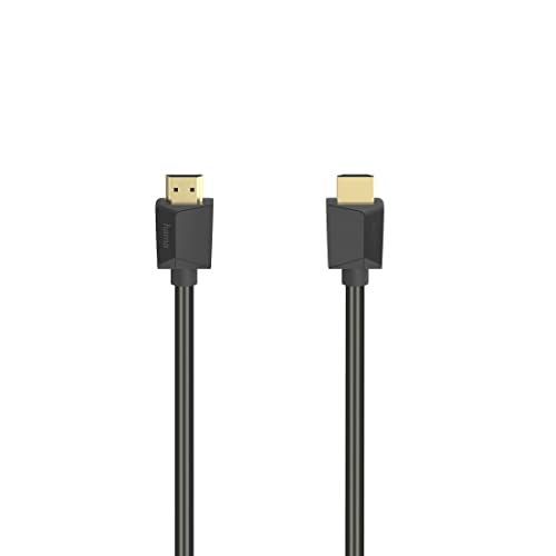 Hama 00200704 HDMI-Kabel, 5 m, HDMI Typ A (Standard), Schwarz