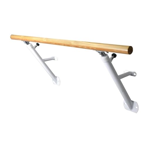 Barre de ballet autoportante blanche 150 cm au design épuré et robuste - 2