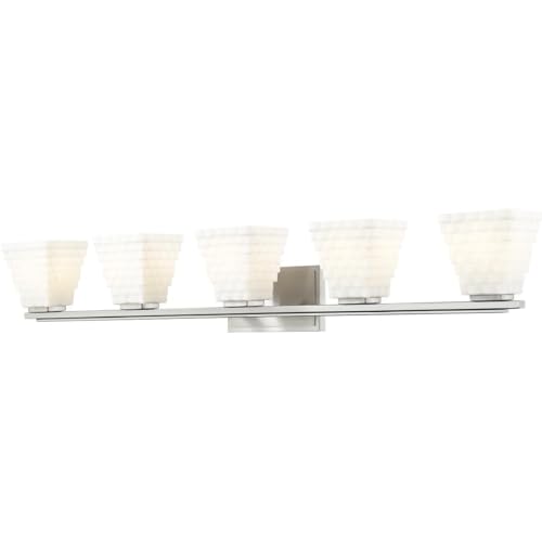Meuble de salle de bain à 5 lumières ZXLIHS Annalise long de 42 pouces