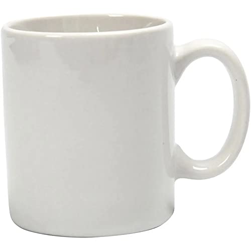 Creativ Tasses, blanc, H: 7 cm, d 6 cm, 1 pièce