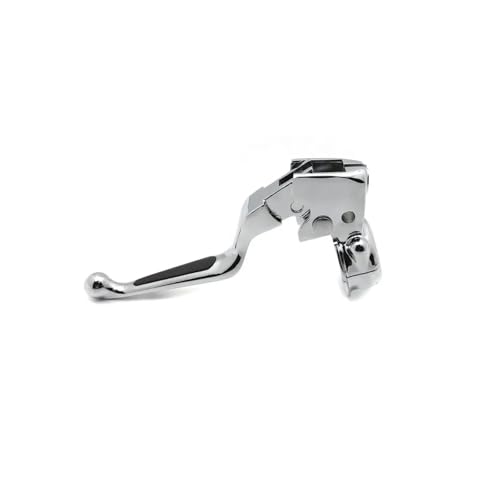 Palanca de embrague con cuero y vinilo para moto Harley Davidson Softail 3
