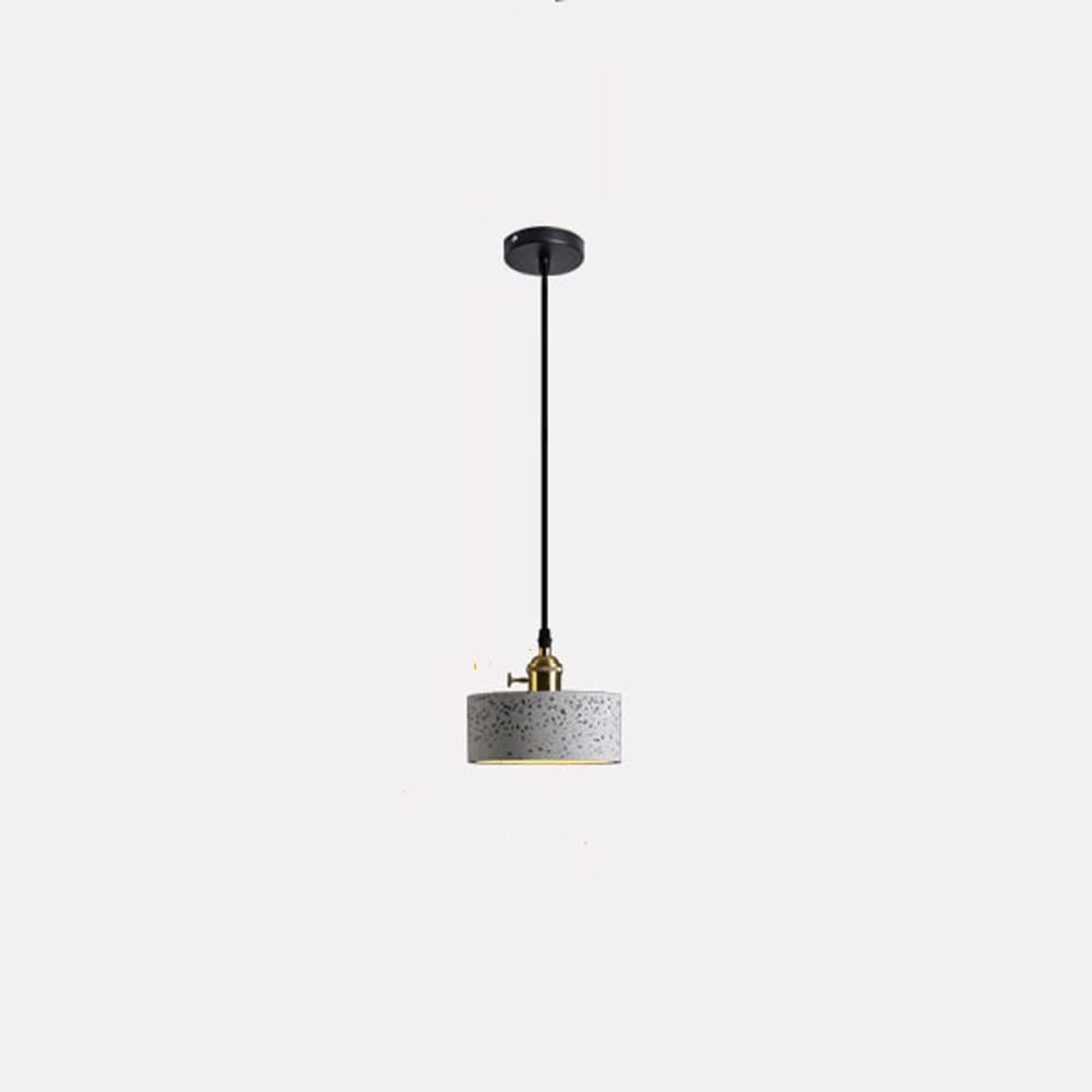 Suspension ciment multicolore 16cm style nordique moderne