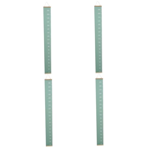 Toise pour garçon fille décoration pratique vert avocat 4 pcs