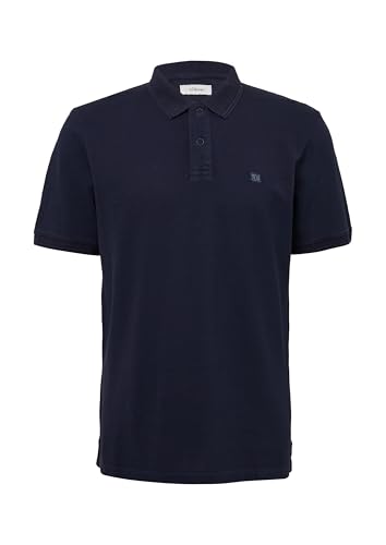 Polo para hombre s.Oliver transpirable con cuello de punto regular 4