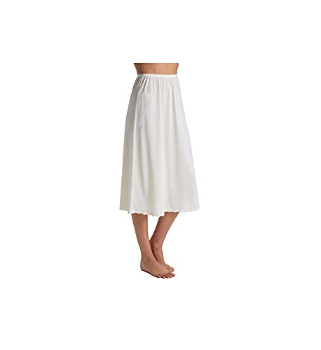 Shadowline Women s 30 inch Flare Half Slip 4711630 L Ivory