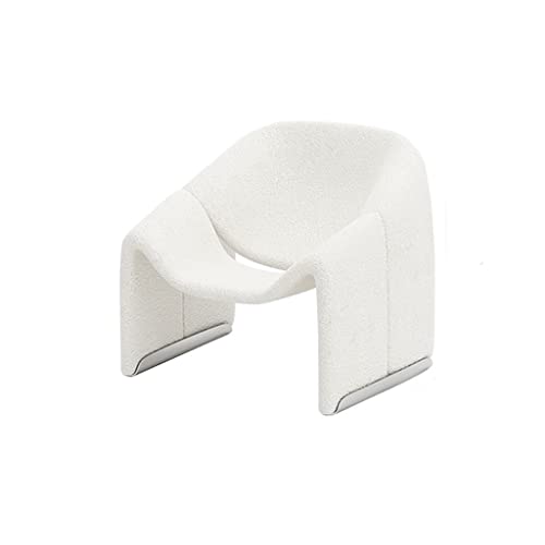 GELASIGE Sofá pequeño nórdico moderno, silla de respaldo interior, silla de sofá de ocio en casa, silla de recepción de hotel, silla de ocio simple para espacios pequeños (A)