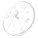 Hohopeti Coperchio in Plastica per Ciotola Popcorn Riutilizzabile e Anti-schizzi per Microonde Accessorio Resistente per Contenitore Popcorn Portatile immagine