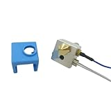 1 pièce HUYETRXA Pièces d\'imprimante 3D pour Flashforge for Dreamer/for Creator : kit de hotend MK10 + cartouche chauffante + thermocouple type K + housse en silicone (For Dreamer)