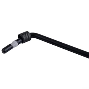 【Metal Construction】Made with high-quality metal, durability and long-lasting use. 【6mm Diameter】Features a 6mm bar diameter, providing a comfortable grip and precise control. 【Push-in Style with Screw-on Collar】Designed with a push-in style and a sc...