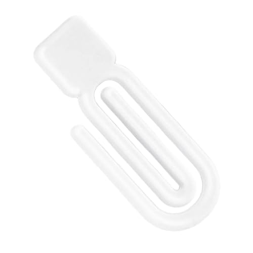 100Pcs Creative Shape Acrylic Paper Clips Set for Office School Craft Projects Supplies Bookmarks Fasteners Clips Document Folde