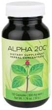 Alpha 20C®, 100 Capsules/Bottlle