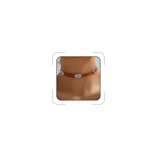 INENIMARTJ �E�G�X�^���^�[�R�C�Y�`���[�J�[�l�b�N���X �����p �S�V�b�N�u���b�N�`���[�J�[�l�b�N���X ���B���e�[�W�{�[�z�E�G�X�^���^�[�R�C�Y�W���G���[ �J�E�K�[�����f�I�J���g���[�R���T�[�g�ߑ��A�N�Z�T���[, 2XL, ����, ��΂Ȃ�