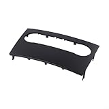 Car Stereo for DASH Kit Facia Panel Frame for Mercedes-Benz W169 W245 A-Class B200 2004-2011 Center Console Audio Adaptor Trim Bezel Black