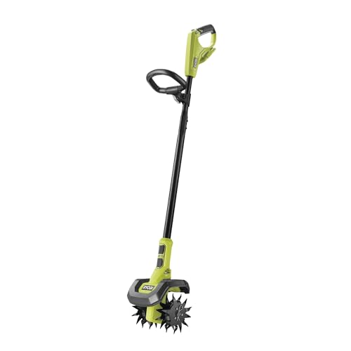 RYOBI Bineuse sans Fil 18V One+ RY18CVA-0 – 4 Lames Acier, Largeur Ø20cm,...