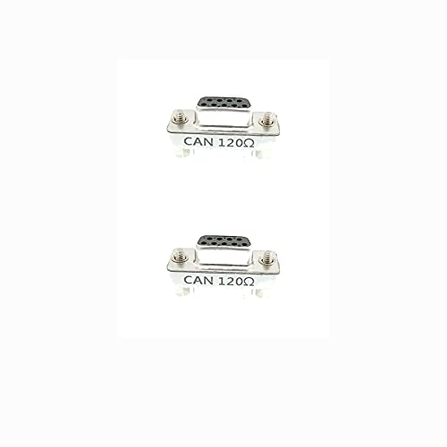 BUELEC CAN DB9 120ohm,CAN Bus Terminal Resistance,DB9 Female to Male Connector with Accuracy of one Thousandth 120 Ohm Resistance,high-Precision up to one Thousandth (CANDB9120ohm2PCS) (B08SL9HW7L) Amazon Price History, Amazon Price Tracker