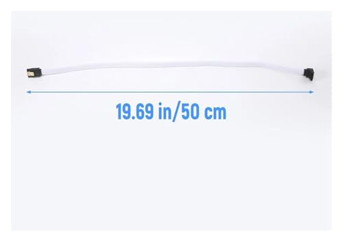 Cable de datos SATA 3.0 III 50 cm con ángulo recto miniatura 4