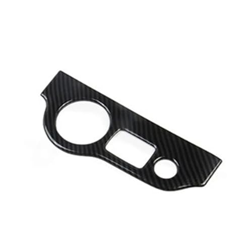 Insert bouton phare en carbone pour Dodge Charger et Chrysler 300