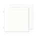 White 12x12 Pages with Protectors by Creative Memories