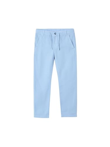 Pantalón de lino Mayoral para niño en color perla texturizado