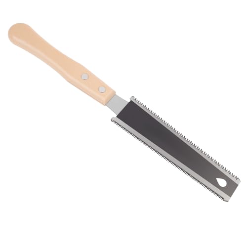 Jecdfs Petite scie à main japonaise pour la coupe fine du bois,mini Scie Japonaise,Petite Scie a Bois avec Poignée en Bois Antidérapante,Outil de Menuiserie pour Élagage et Travaux de Précision