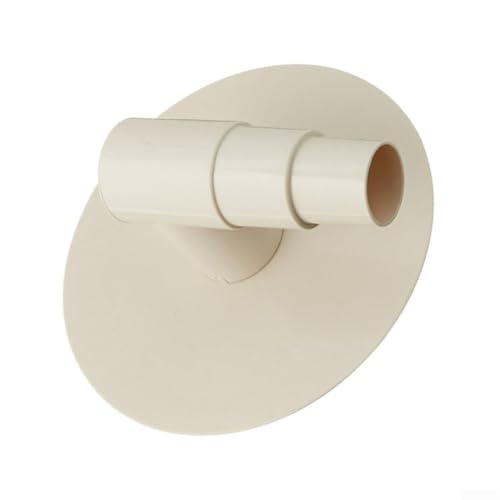 Pool Skimmer Vakuumplatte, Ersatzbogen & Platte Low Profile Skimmer Vac Adapter Kunststoff Pool Vakuumplatte mit 90° Winkel Ersatzschlauch Winkeladapter