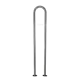 Heibi Briefkastenständer zum Andübeln, Edelstahl