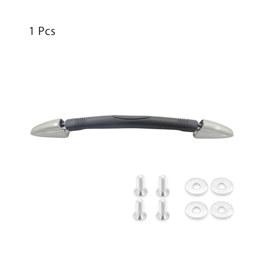 Image of Luggage Handle Replacement 8.86 inch /225mm Length Plastic Spare Handle Grip for Home Box Case Suitcase Black Tone