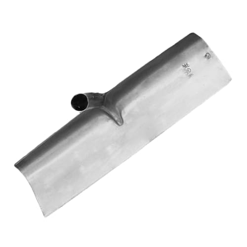 Racloir jardin moyenne grosse pelle acier carbone pour déjections poulailler