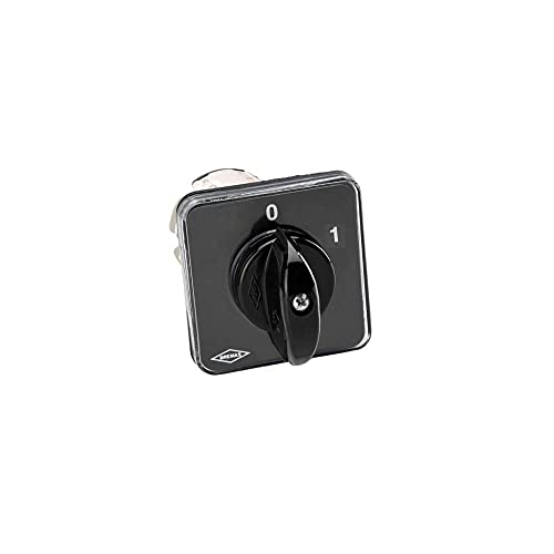 Bremas 20A 690V 2 Positions 4 Terminals Selector Switch, Universal On-Off Rotary Cam Switch, IP20 Selector Switch