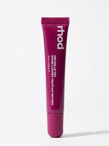 Image of Peptide Lip Tint | Hydrating Tinted Lip Balm | Buildable, Creamy Color & Lip Care | Moisturising | Non-Sticky | Soft & Smooth Lips (Raspberry)